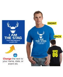 I am the Stag Cool Custom Stag helmet T shirt