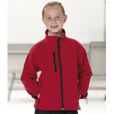 Personalised Jacket 140B Schoolgear Kids Soft Shell Jerzees