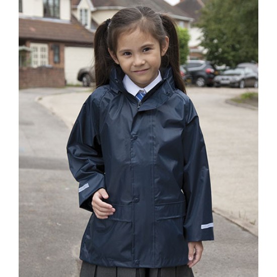 Personalised Jacket RS227B Kids Waterproof Over Result