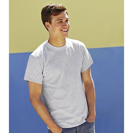 Personalised T-Shirt SA101 Heavy Cotton Fruit of the Loom White 185 gsm Cols 195 GSM