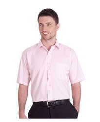 Personalised Half Sleeve Shirt UC710 Mens Poplin Uneek  