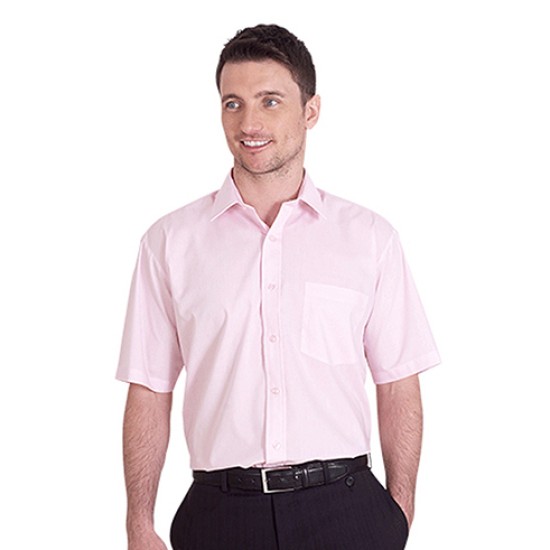 Personalised Half Sleeve Shirt UC710 Mens Poplin Uneek  
