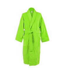 Lime green Terry Towel 100% Cotton Bathrobe