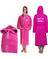 personalised terry towelling bathrobes