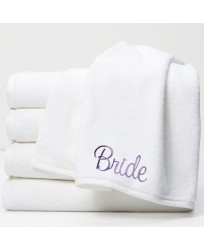 Personalised Towels with custom text Embroidery 