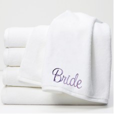 Personalised Towels with custom text Embroidery 