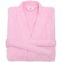 Terry Kimono Light Pink Bathrobe