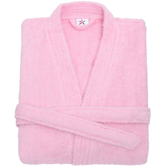 Terry Kimono Light Pink Bathrobe