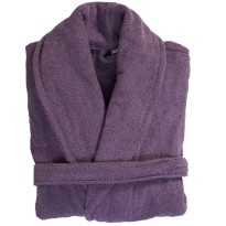 Terry Purple Bathrobe