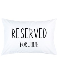 Personalized reserved for custom name printed pillowcase covers