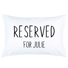 Personalized reserved for custom name printed pillowcase covers