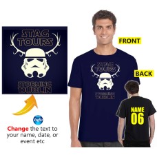 Cool storm Trooper Customised Stag T shirt