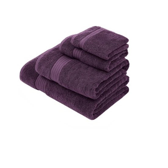 Towel City Bath Sheet Plum Towel