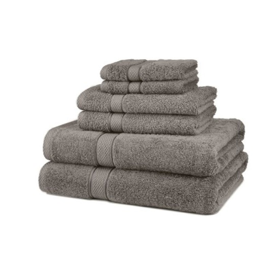 Towel City Hand Size Grey Towel