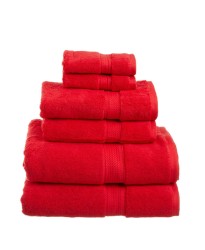 Towel City Bath Sheet Red Towel