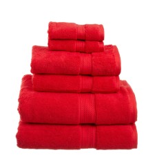 Towel City Bath Sheet Red Towel