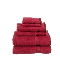 Towel City Hand Size Deep Red Towel