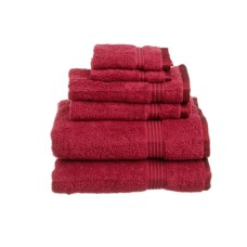 Towel City Hand Size Deep Red Towel