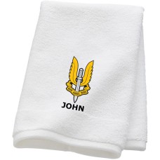 Personalised Who dares Wins SAS Towels with custom text