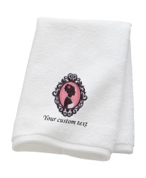 Personalised Bridal gift Towels with custom text