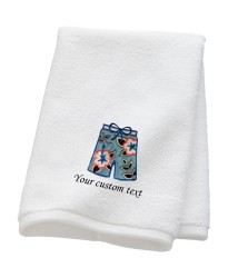 Personalised Groom Shorts Towels with custom text