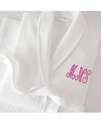 A Waffle custom Monogram initals logo Embroidery