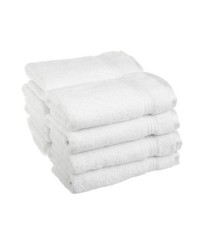 A Classic PLAIN Hotel White 50 by 90 cm Terry Hand Towel 550 GSM