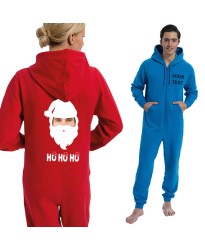 Personalised Father Christmas with your image printed Onesies 