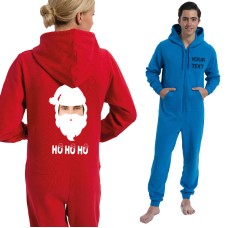 Personalised Father Christmas with your image printed Onesies 